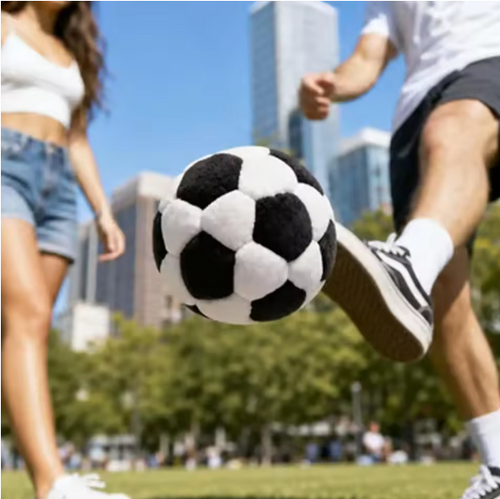 6PCS Hacky Sack, Handmade Crochet Footbag Juggling Balls for Adults Beginners Outdoor Party