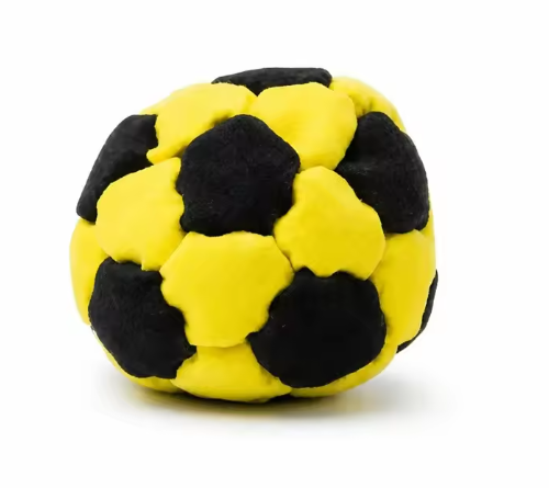 6PCS Hacky Sack, Handmade Crochet Footbag Juggling Balls for Adults Beginners Outdoor Party