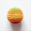 Hand-Knitted Hacky Sack Footbag Set, Cotton Crochet Kick Balls, Geometric Juggling Balls for Kids Adults Outdoor Games